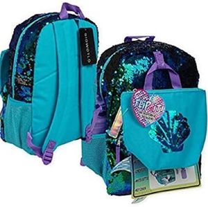 3 puece mermaid backpack